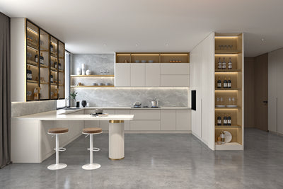 Kitchen Cabinets Prime Frost White