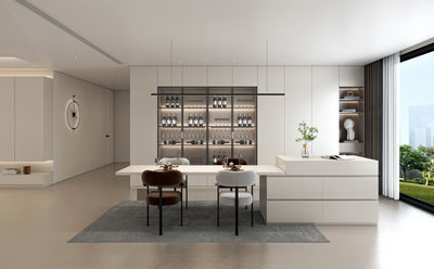 Kitchen Cabinets Prime Mist White